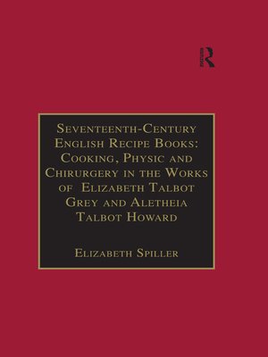cover image of Seventeenth-Century English Recipe Books
